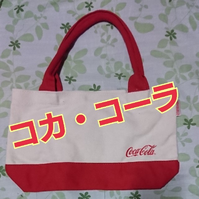 コカ・コーラ(コカコーラ)のコカ・コーラ　ミニトートバッグ レディースのバッグ(トートバッグ)の商品写真