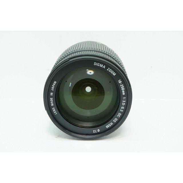 SIGMA(シグマ)の【手振れ付】 SIGMA 18-250mm DC OS HSM スマホ/家電/カメラのカメラ(レンズ(ズーム))の商品写真