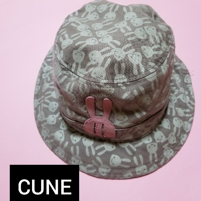 CUNE(キューン)のCUNE♥️ウサギがいっぱい♥️バケットハット　帽子♥️キューン レディースの帽子(ハット)の商品写真