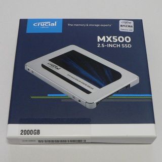 未開封★Crucial SSD 2TB MX500(PCパーツ)
