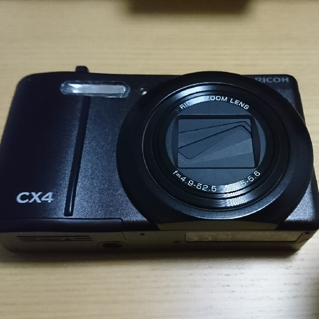 RICOH - RICOH(リコー)CX4 BLACK デジタルカメラ(新品SDカード同梱)の