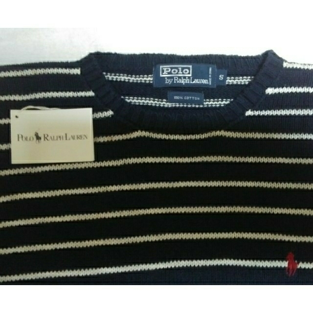 POLO RALPH LAUREN(ポロラルフローレン)のPolo by Ralph Lauren　クルーネック 100%COTTON メンズのトップス(ニット/セーター)の商品写真