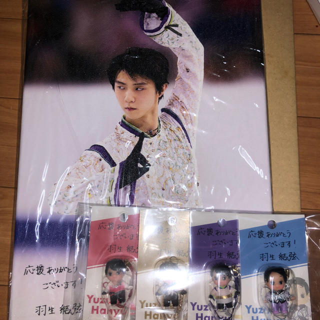 10月中値下げ！羽生結弦/キャンバスアート/キューピーセット/ エンタメ/ホビーのタレントグッズ(スポーツ選手)の商品写真