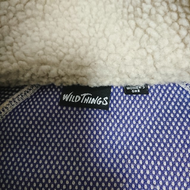 WILDTHINGS(ワイルドシングス)のワイルドシングス　ボアジャケット　フェス　アウトドア レディースのジャケット/アウター(その他)の商品写真