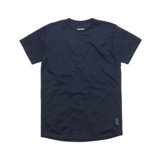 シュプリーム(Supreme)のKITH 紺L ワンポイント無地Tシャツ キス NYC Ronnie Fieg(Tシャツ/カットソー(半袖/袖なし))