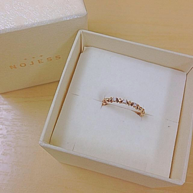 NOJESS(ノジェス)のノジェス☆K10ダイヤリング レディースのアクセサリー(リング(指輪))の商品写真