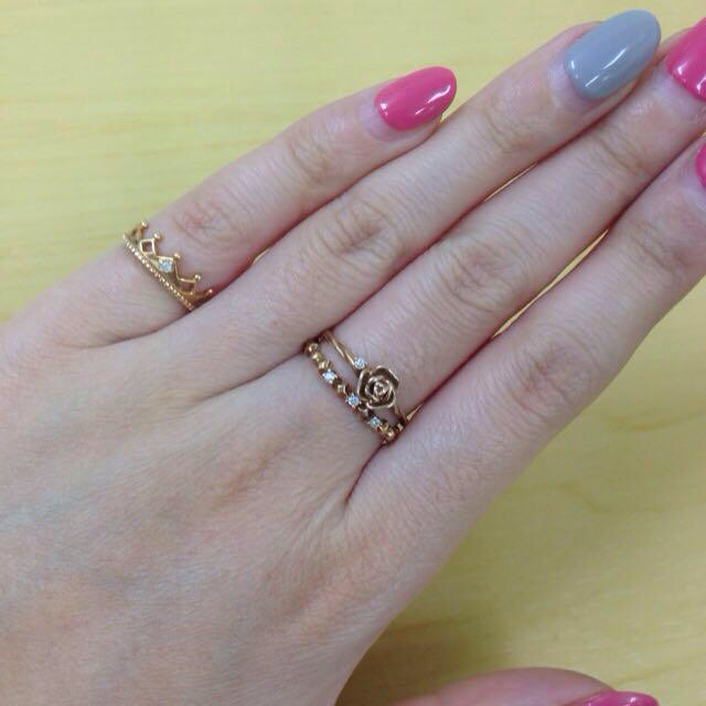 NOJESS(ノジェス)のノジェス☆K10ダイヤリング レディースのアクセサリー(リング(指輪))の商品写真