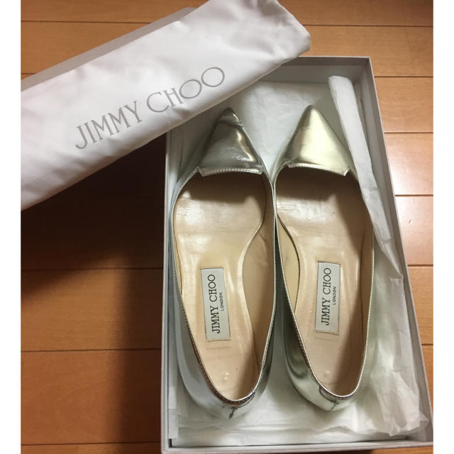 JIMMY CHOO(ジミーチュウ)の【さくらチップ様】ジミーチュウ 靴 レディースの靴/シューズ(バレエシューズ)の商品写真