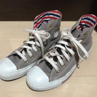 コンバース(CONVERSE)のCONVERSE ALL STAR  23㎝ グレー(スニーカー)