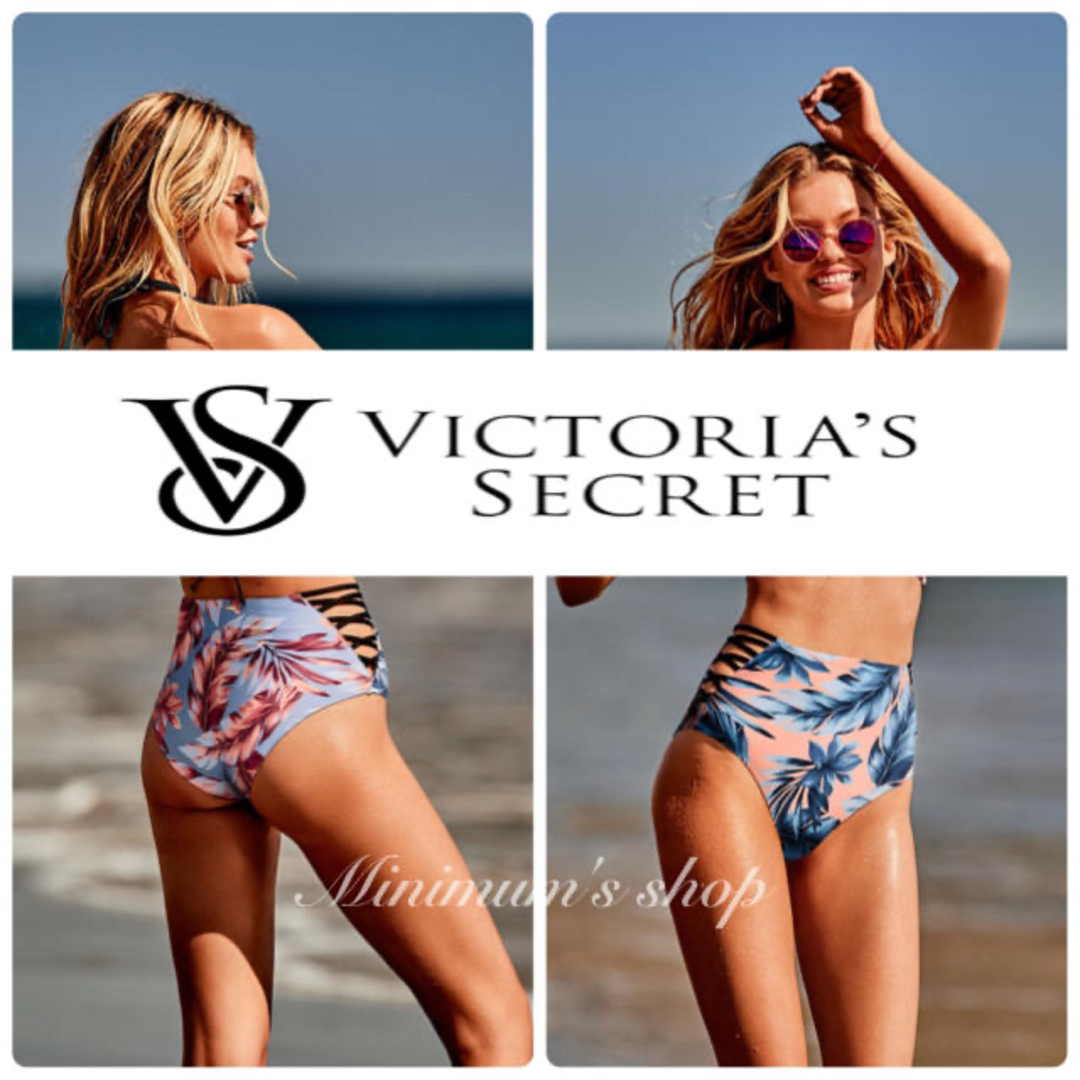 Victoria's Secret(ヴィクトリアズシークレット)のVSハイウエストビキニパンツ(ボタニカル) レディースの水着/浴衣(水着)の商品写真