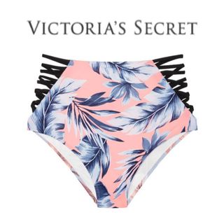 ヴィクトリアズシークレット(Victoria's Secret)のVSハイウエストビキニパンツ(ボタニカル)(水着)