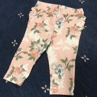 オールドネイビー(Old Navy)のOld Navy 花柄フリフリレギンス70センチ(パンツ)