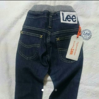 リー(Lee)の新品★Lee リブストレートパンツ デニム(パンツ/スパッツ)