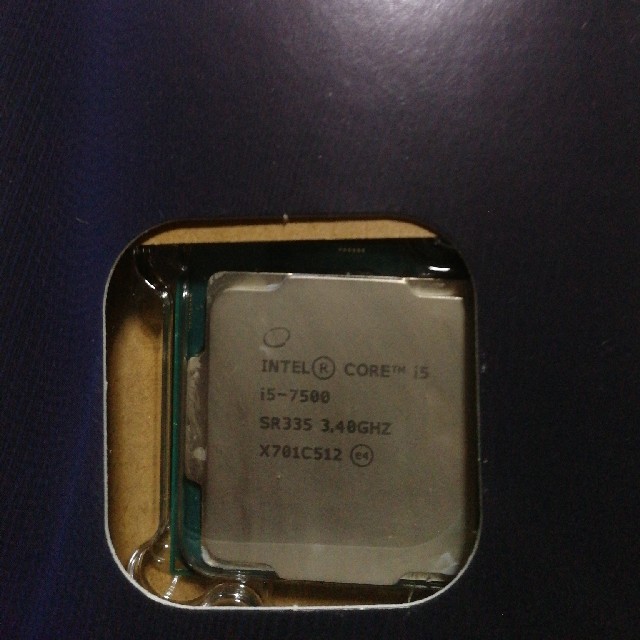 i5 7500 新品リテールクーラー付き PCパーツ