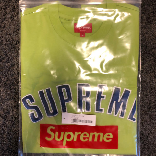 [M]Supreme Printed Arc S/S Top Lime