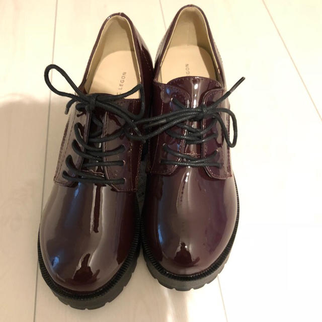 MAJESTIC LEGON(マジェスティックレゴン)の[新品]MAJESTIC LEGON 編み上げボリュームヒールシューズ レディースの靴/シューズ(ローファー/革靴)の商品写真