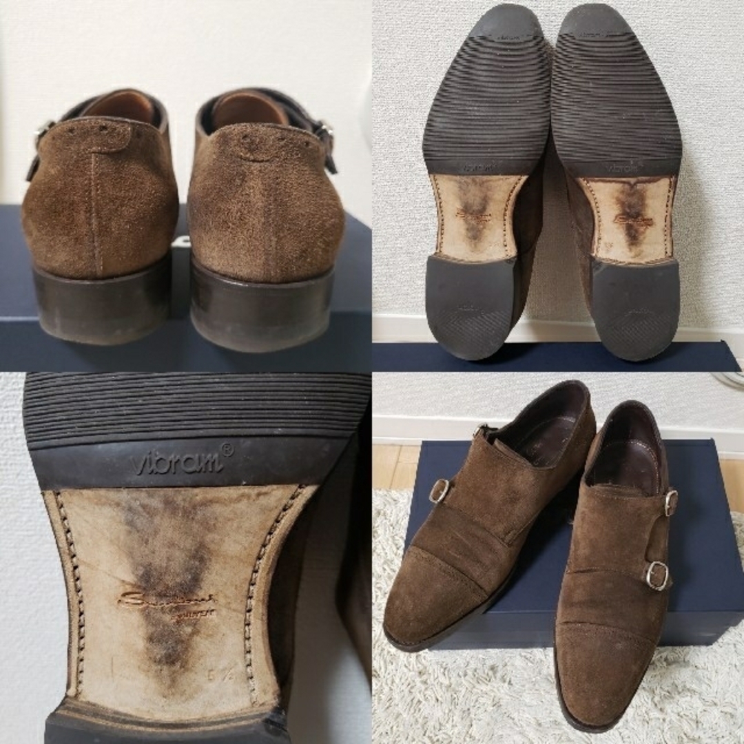 Santoni(サントーニ)の良品/BEAMSf×Santoni/ビームスエフ×サントーニ　ダブルモンク メンズの靴/シューズ(ドレス/ビジネス)の商品写真