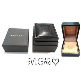 ブルガリ(BVLGARI)のBVLGARI           🌟リング用 収納箱 2点セット🌟(リング(指輪))