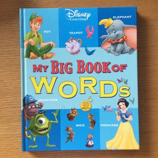 ディズニー(Disney)の☆美品☆ディズニー英語 DWE マイビッグブックオブワーズ(絵本/児童書)