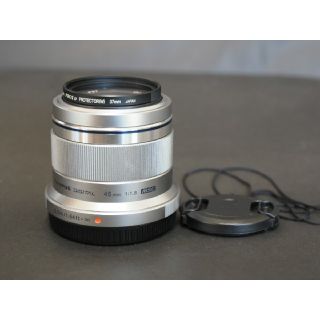 オリンパス(OLYMPUS)のオリンパス  単焦点レンズM.Zuiko 45mmF1.8美品！(レンズ(単焦点))