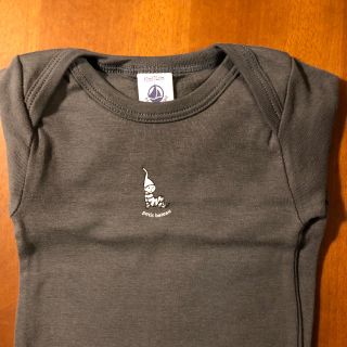 プチバトー(PETIT BATEAU)のyuki様 専用 プチバトー 小人さん 肌着 ブラック1枚(肌着/下着)