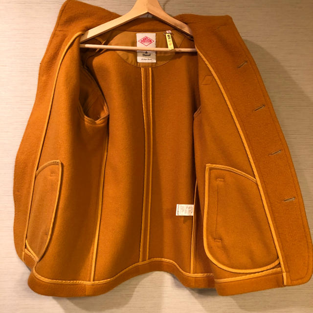 DANTON(ダントン)のDANTON ラウンドカラー ウールモッサ コート 42 メンズのジャケット/アウター(ピーコート)の商品写真