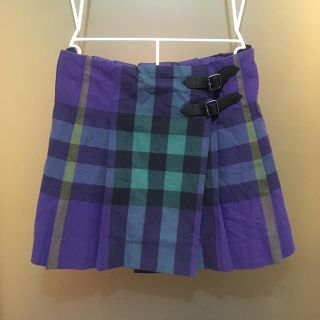 バーバリー(BURBERRY)のsakatadashi様専用♡BURBERRY♡6Y♡ラップスカート♡116♡(スカート)