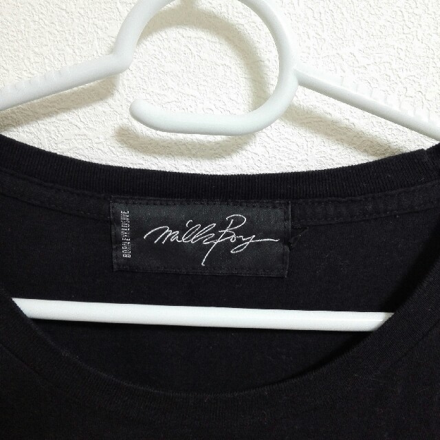 MILKBOY(ミルクボーイ)のミルクボーイ　MILKBOY　ハッシュタグTシャツ メンズのトップス(Tシャツ/カットソー(半袖/袖なし))の商品写真