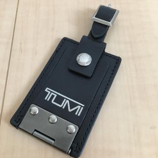 トゥミ(TUMI)の【値下げ】TUMI ラゲージタグ  ブラック(旅行用品)