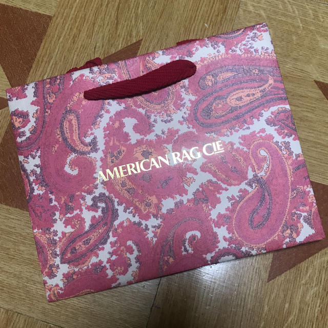 AMERICAN RAG CIE(アメリカンラグシー)のアメリカンラグシー☆ショップ袋 レディースのバッグ(ショップ袋)の商品写真