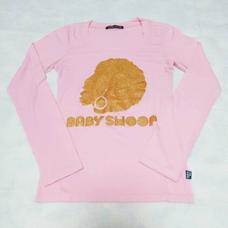 ベイビーシュープ(baby shoop)の【baby shoop】ベーシックカットソー/ピンク(Tシャツ(長袖/七分))