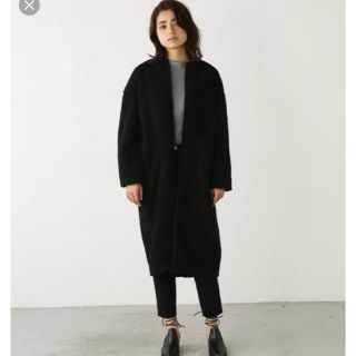 マウジー(moussy)のRIM.ARK ボアコート(ロングコート)