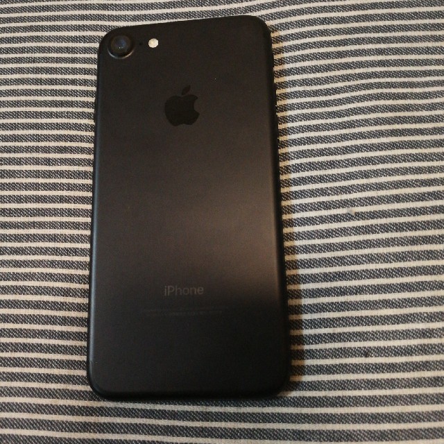 キズ無し iphone7 32gb softbank マットブラック キズ無し iphone7 32gb softbank マットブラック