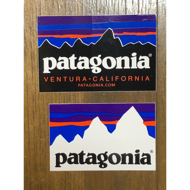 patagonia(パタゴニア)のパタゴニア  patagonia ステッカー2枚セット スポーツ/アウトドアのアウトドア(登山用品)の商品写真