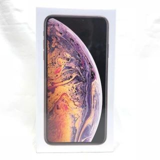 アップル(Apple)のiPhoneXS MAX 64gb 香港版 デュアルシム SIMフリー ゴールド(その他)