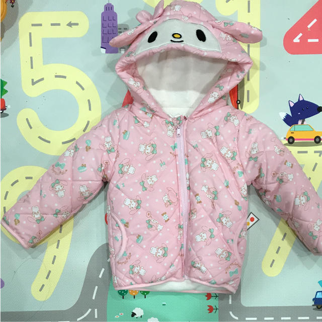 サンリオ(サンリオ)のマイメロ★100★アウター★100★サンリオ キッズ/ベビー/マタニティのキッズ服女の子用(90cm~)(ジャケット/上着)の商品写真