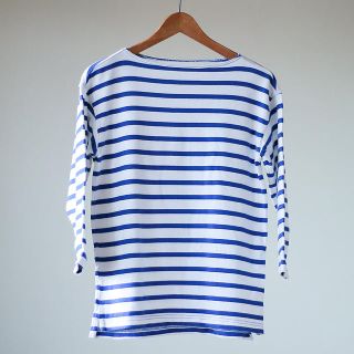 ギャップ(GAP)の【 美品☆ GAP ボーダーカットソー 】(Tシャツ/カットソー(七分/長袖))