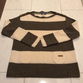 バーバリーブルーレーベル(BURBERRY BLUE LABEL)のバーバリーブルーレーベル ボーダーニット(ニット/セーター)