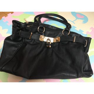 セシルマクビー(CECIL McBEE)のCECIL McBEE 黒バッグ(トートバッグ)