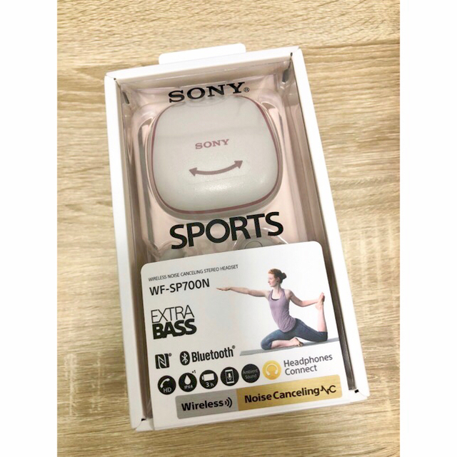 SONY(ソニー)の【保証書付き】SONY ワイヤレスイヤホン スマホ/家電/カメラのスマホアクセサリー(ストラップ/イヤホンジャック)の商品写真