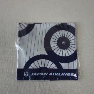 ジャル(ニホンコウクウ)(JAL(日本航空))の手ぬぐいミニハンカチ(ハンカチ)