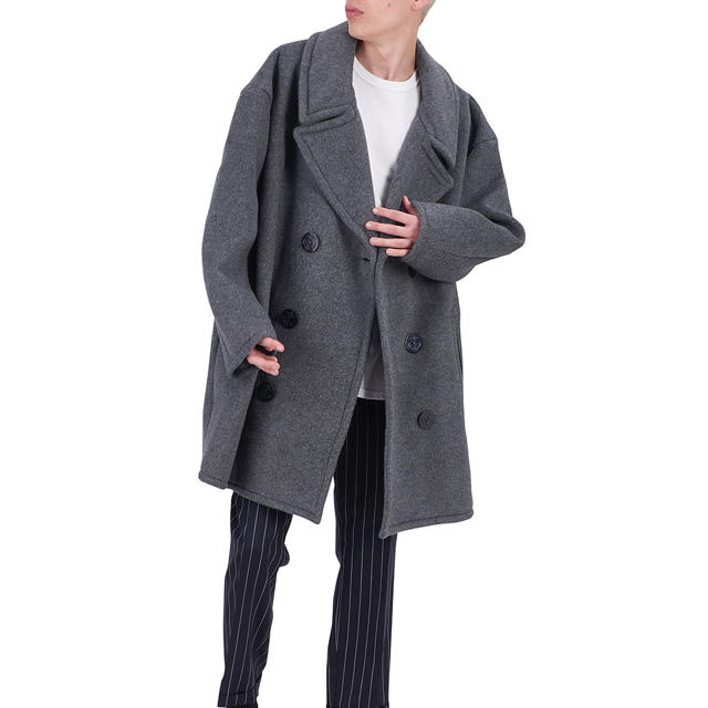 Balenciaga(バレンシアガ)の【doublet ダブレット】OVERSIZED PEA COAT メンズのジャケット/アウター(ピーコート)の商品写真