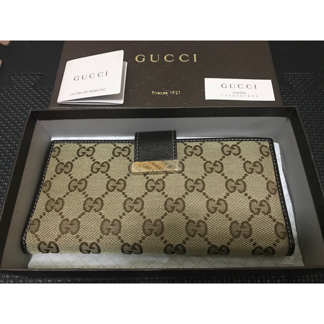 GUCCI 長財布 シマ 新品未使用 誕生日プレゼント www.toyotec.com