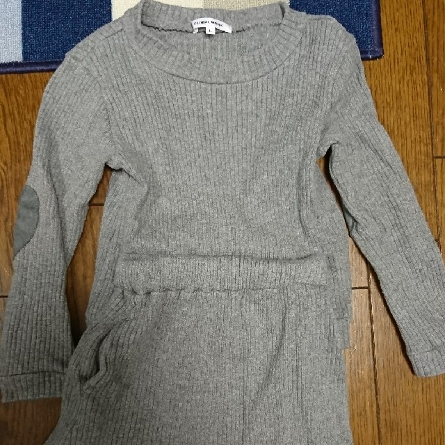 GLOBAL WORK(グローバルワーク)のセットアップ キッズ/ベビー/マタニティのキッズ服女の子用(90cm~)(ワンピース)の商品写真