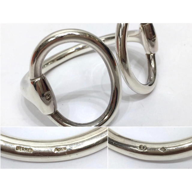 HERMES - 美品 HERMES エルメス ナウシカバングル シルバー925 HERMES - 美品 HERMES エルメス ナウシカバングル シルバー925