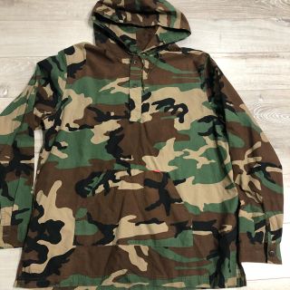 シュプリーム(Supreme)のsupremeフードシャツ迷彩 XL(シャツ)