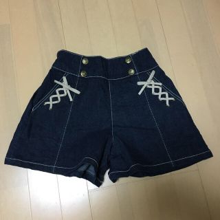 ポンポネット(pom ponette)のポンポネット デニムショートパンツ 140(パンツ/スパッツ)