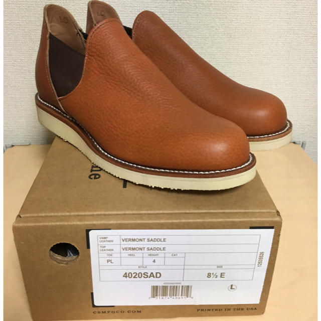 CHIPPEWA(チペワ)の最終価格CHIPPEWA 4020SAD サイドゴア 新品未使用 メンズの靴/シューズ(ブーツ)の商品写真