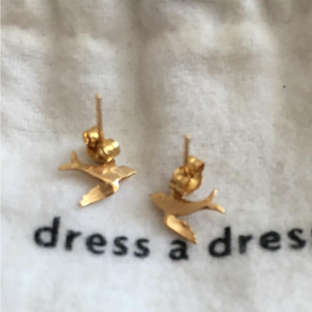 dress a dress ドレスアドレス 鳥のピアス レディースのアクセサリー(ピアス)の商品写真