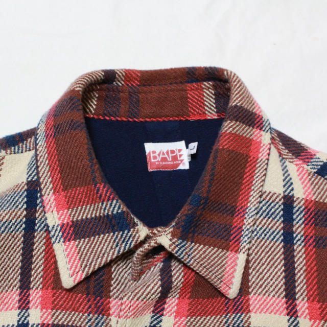 A BATHING APE - A bathing ape CPO Jacket size Lの通販 by G A BATHING APE - A bathing ape CPO Jacket size Lの通販 by G